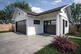 Secondary Image - Country House Plan - Fairdrive 21421 - Right Exterior