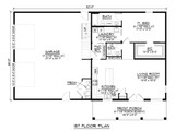Country House Plan - 68319 - 1st Floor Plan