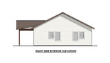 Country House Plan - Tuberose 72151 - Right Exterior