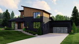 Modern House Plan - 96844 - Front Exterior