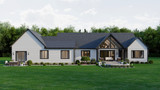 Country House Plan - 30666 - Rear Exterior