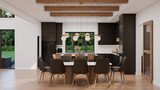 Country House Plan - 30666 - Dining Room