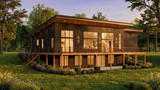 Country House Plan - 79356 - Rear Exterior