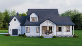 Farmhouse House Plan - 14781 - Rear Exterior