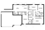 Craftsman House Plan - Gashler 33265 - Basement Floor Plan