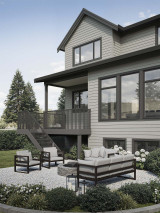 Farmhouse House Plan - 14518 - Rear Exterior