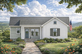 Cottage House Plan - Willow Creek Cottage 15545 - Exterior