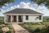 Cottage House Plan - Live Oak Cottage 45413 - Front Exterior
