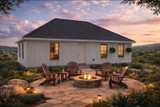 Secondary Image - Cottage House Plan - Live Oak Cottage 45413 - Rear Exterior