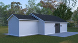 Traditional House Plan - Jason Garage 42769 - Rear Exterior