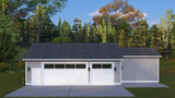 Traditional House Plan - Jason Garage 42769 - Exterior