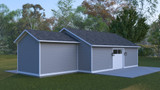 Traditional House Plan - Jason Garage 42769 - Rear Exterior