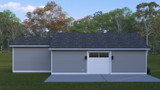 Traditional House Plan - Jason Garage 42769 - Rear Exterior