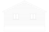Traditional House Plan - Jason Garage 42769 - Left Exterior