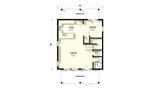 Country House Plan - Bonney B 90124 - 1st Floor Plan