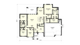 Classic House Plan - Calendula 62457 - 1st Floor Plan
