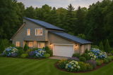 Contemporary House Plan - Williston Park 97620 - Right Exterior