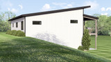 Contemporary House Plan - 32454 - Rear Exterior