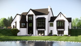 European House Plan - 67641 - Rear Exterior