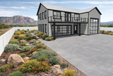 Farmhouse House Plan - Cutler Garage 63321 - Left Exterior