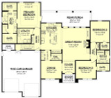 Farmhouse House Plan - Bristol Lane 84065 - 1st Floor Plan