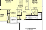 Southern House Plan - Avery 98493 - Optional Floor Plan