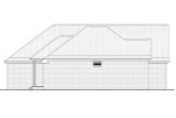 Southern House Plan - Fairfield 58142 - Left Exterior