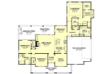 Classic House Plan - Rockford 66955 - 1st Floor Plan