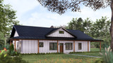 Ranch House Plan - Ponderosa Pine 51090 - Front Exterior