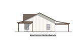 Ranch House Plan - Ponderosa Pine 51090 - Right Exterior