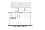 Contemporary House Plan - Julian Twin 59699 - Right Exterior