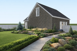 Traditional House Plan - Alice Garage 70547 - Rear Exterior