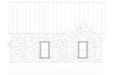 Traditional House Plan - Alice Garage 70547 - Right Exterior