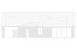 Traditional House Plan - Bradbury Pool House 34445 - Front Exterior