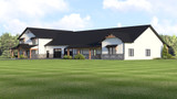 Country House Plan - 80924 - Right Exterior