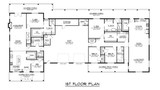 Country House Plan - 80924 - 1st Floor Plan