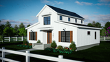 Farmhouse House Plan - Berkeley #2 13112 - Front Exterior
