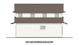 Farmhouse House Plan - Berkeley #2 13112 - Left Exterior