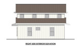 Farmhouse House Plan - Berkeley #2 13112 - Right Exterior