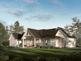 Farmhouse House Plan - 86258 - Rear Exterior