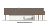 Country House Plan - Sycamore #2 73913 - Right Exterior