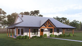 Country House Plan - Locust 89691 - Left Exterior