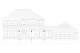 Farmhouse House Plan - Robyn 36242 - Front Exterior