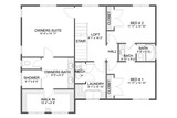 Secondary Image - Farmhouse House Plan - Robyn 36242 - 2nd Floor Plan