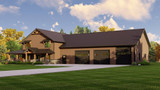 Craftsman House Plan - 61175 - Right Exterior