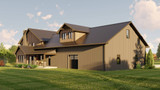 Country House Plan - 39212 - Rear Exterior