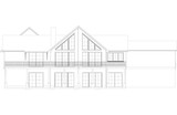 Craftsman House Plan - Clayton 30141 - Rear Exterior