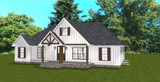 Modern House Plan - Elberta 50033 - Front Exterior