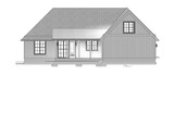 Modern House Plan - Elberta 50033 - Rear Exterior
