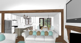 Modern House Plan - Elberta 50033 - Living Room
